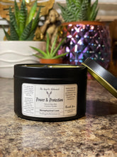 Load image into Gallery viewer, Power & Protection Intention Candle